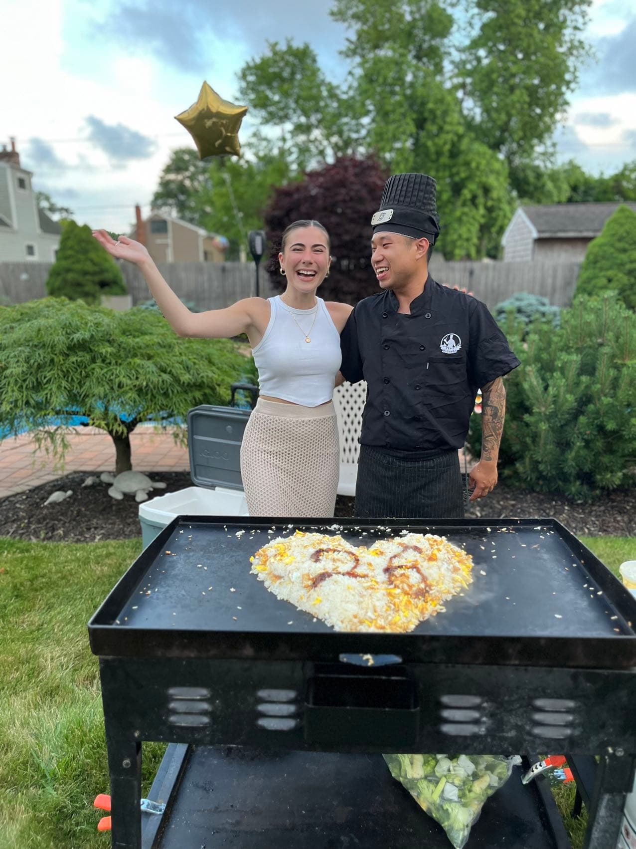 mobile hibachi for birthday party